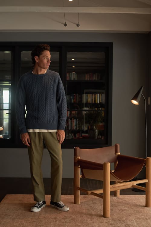 lifestyle image of Linen Jam Pants
