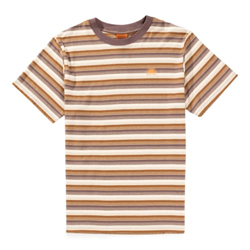 laydown image of Vintage Stripe Everyday Short Sleeve T-Shirt