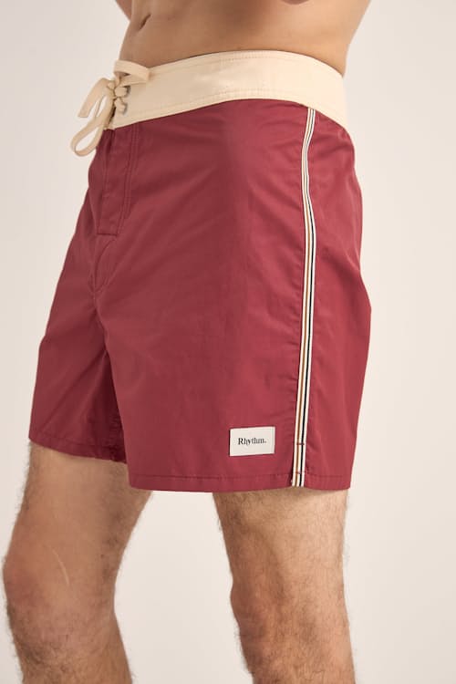 on model image of Heritage Boardshort