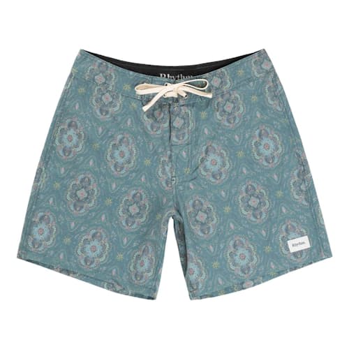 laydown image of Tropical Swim Trunks