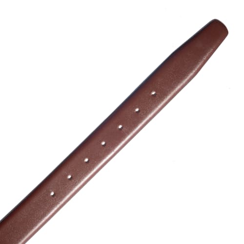 laydown detail image of Glazed Calf Skin Dress Belt