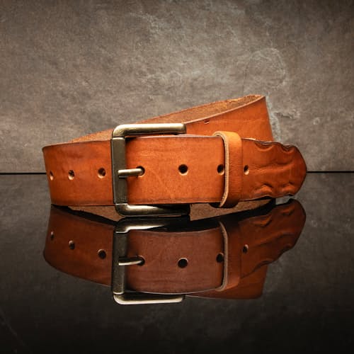 lifestyle image of Vintage Washed Belt