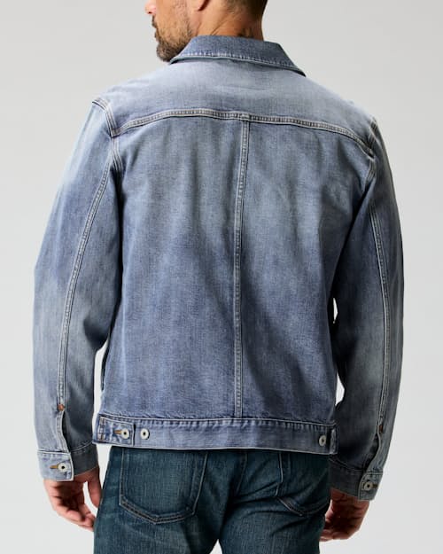 on model image of Type 2 Denim Jacket