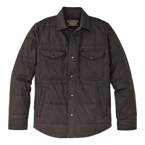 laydown image of Cover Cloth Quilted Jac Shirt