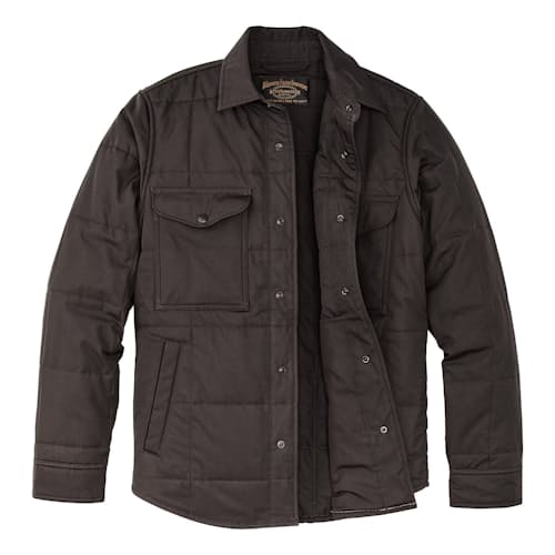 laydown image of Cover Cloth Quilted Jac Shirt