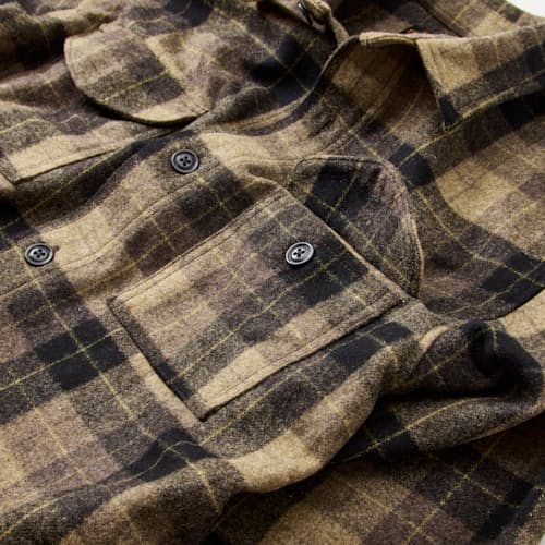 laydown detail image of Wool Jac Shirt