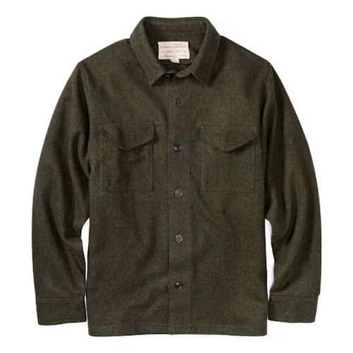 laydown image of Wool Jac Shirt