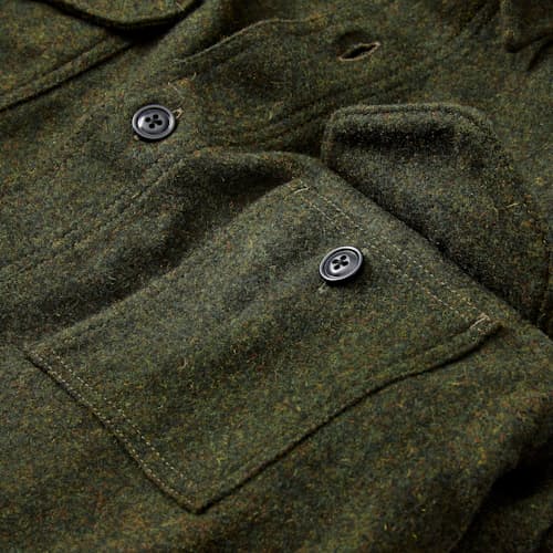 laydown detail image of Wool Jac Shirt