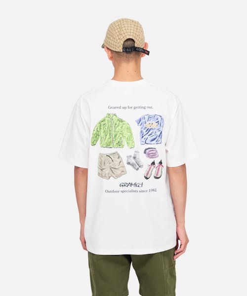 on model image of Geared Up T-Shirt