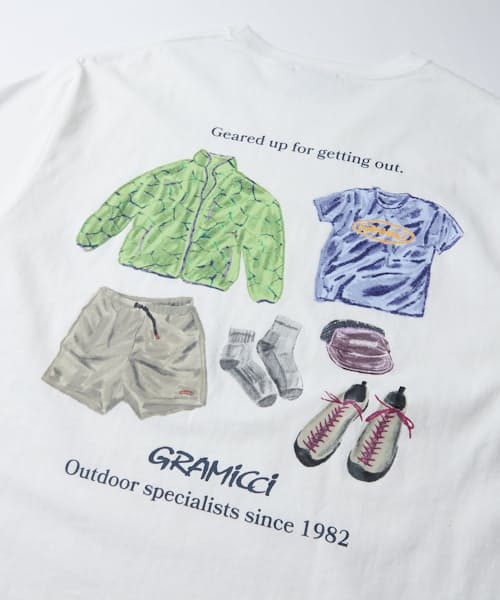 laydown detail image of Geared Up Long Sleeve T-Shirt