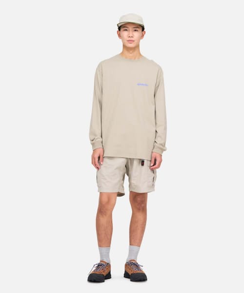 on model image of Nylon Explorer Cargo Short - 9"