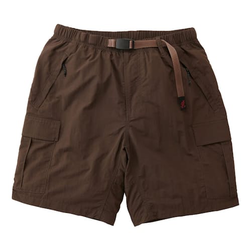 laydown image of Nylon Explorer Cargo Short - 9"