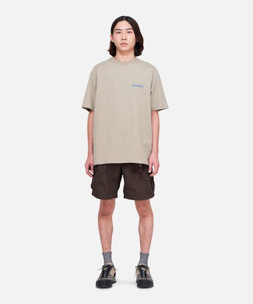 on model image of Nylon Explorer Cargo Short - 9"