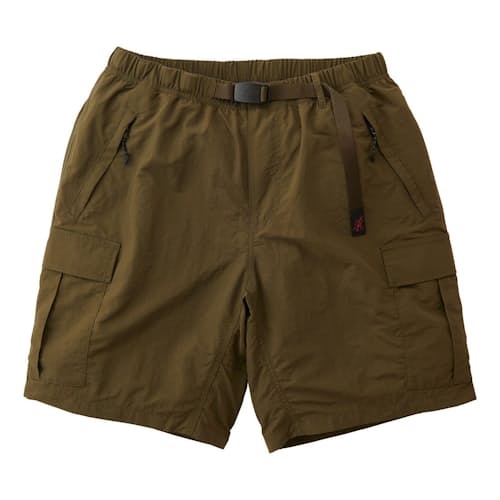 laydown image of Nylon Explorer Cargo Short - 9"