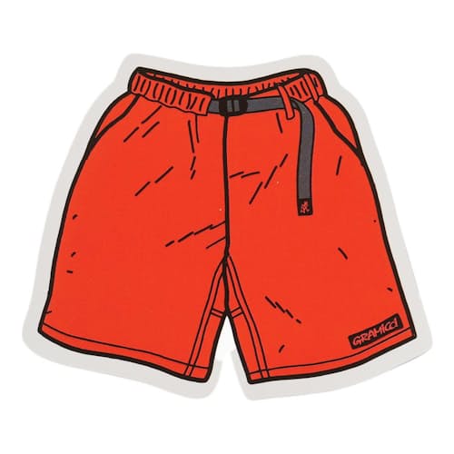 laydown image of Gramicci Assorted Sticker Bag