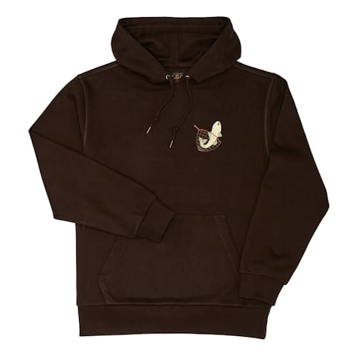 laydown image of Prospector Embroidered Hoodie