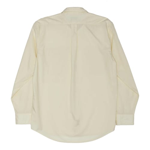 laydown image of Washed Feather Cloth Long Sleeve Shirt