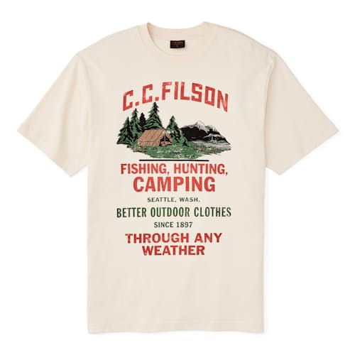 laydown image of Frontier Graphic T-Shirt