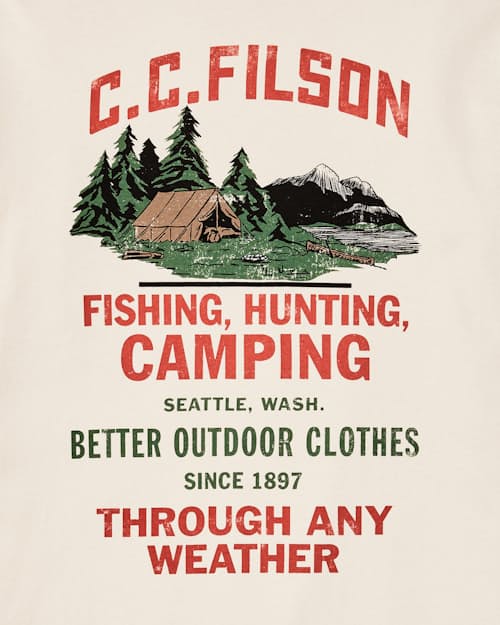 laydown image of Frontier Graphic T-Shirt