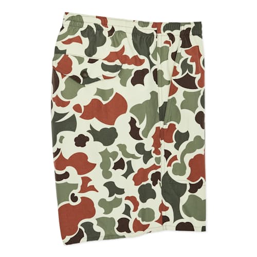 laydown image of Oxbow Lake Swim Trunks