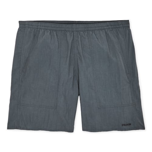 laydown image of Oxbow Lake Swim Trunks