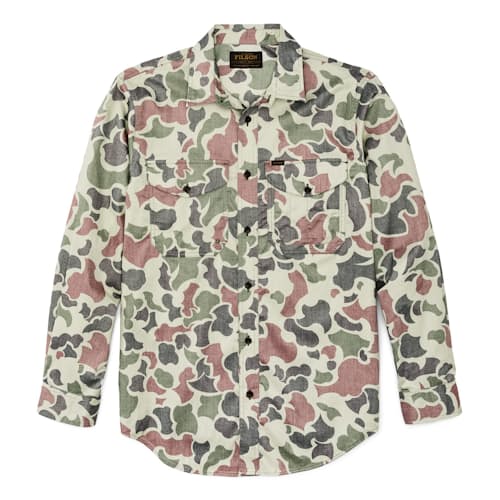laydown image of Twin Lakes Long Sleeve Shirt