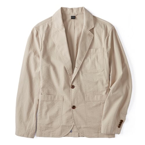 laydown image of Seersucker Blazer