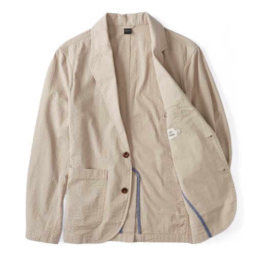 laydown image of Seersucker Blazer