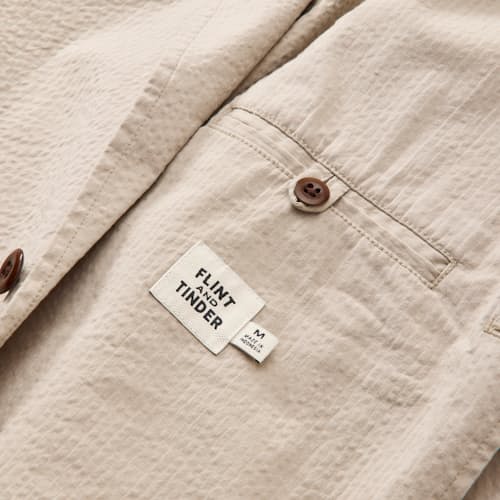 lifestyle image of Seersucker Blazer