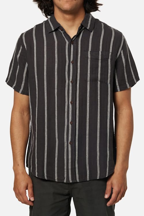 on model image of Alan Short Sleeve Shirt