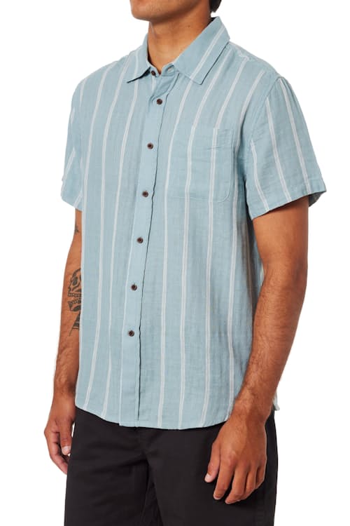 on model image of Alan Short Sleeve Shirt