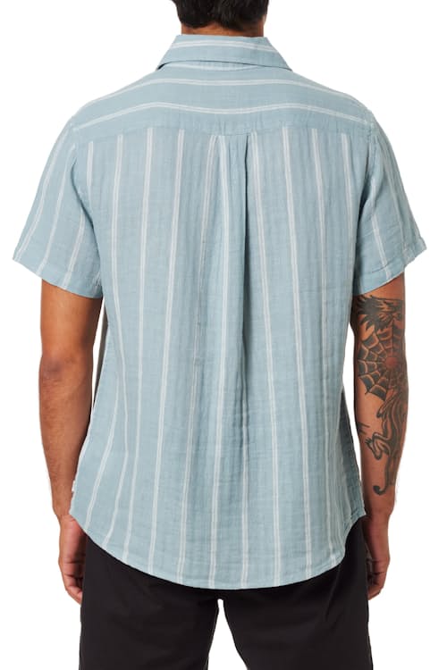 on model image of Alan Short Sleeve Shirt