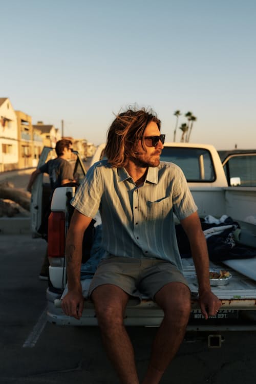 lifestyle image of Alan Short Sleeve Shirt