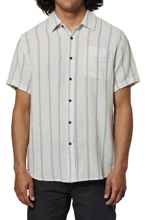 on model image of Alan Short Sleeve Shirt