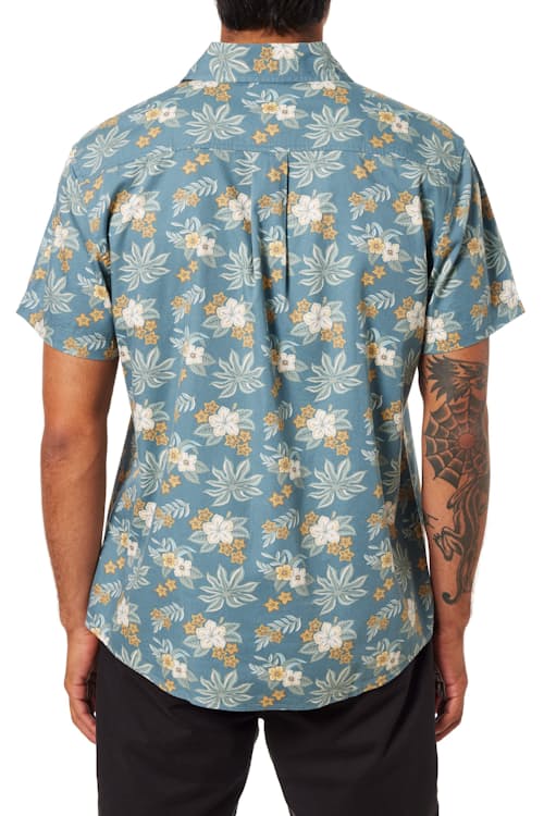 on model image of Benji Short Sleeve Shirt