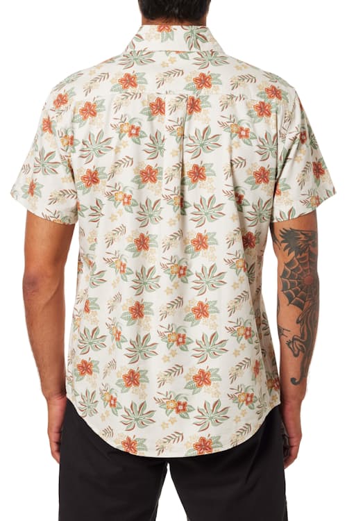 on model image of Benji Short Sleeve Shirt