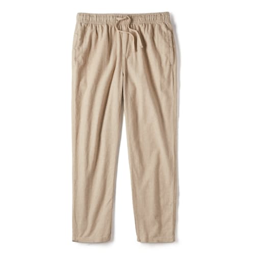 laydown image of Isaiah Cotton Linen Local Pant