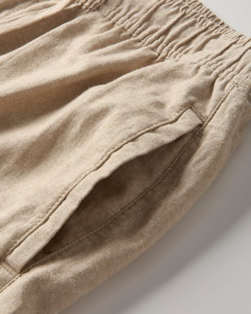 laydown detail image of Isaiah Cotton Linen Local Pant