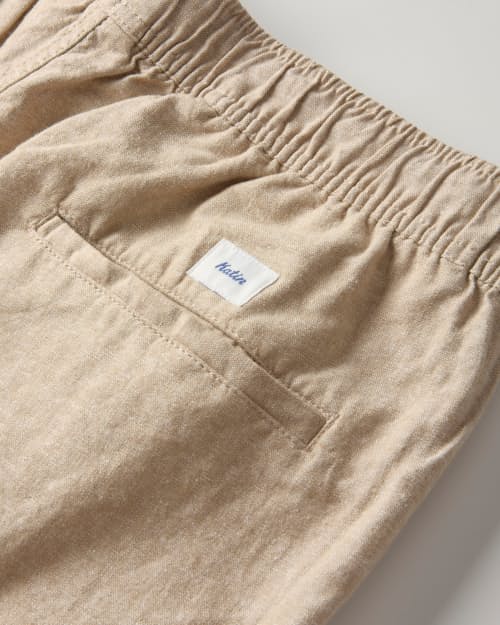 laydown detail image of Isaiah Cotton Linen Local Pant