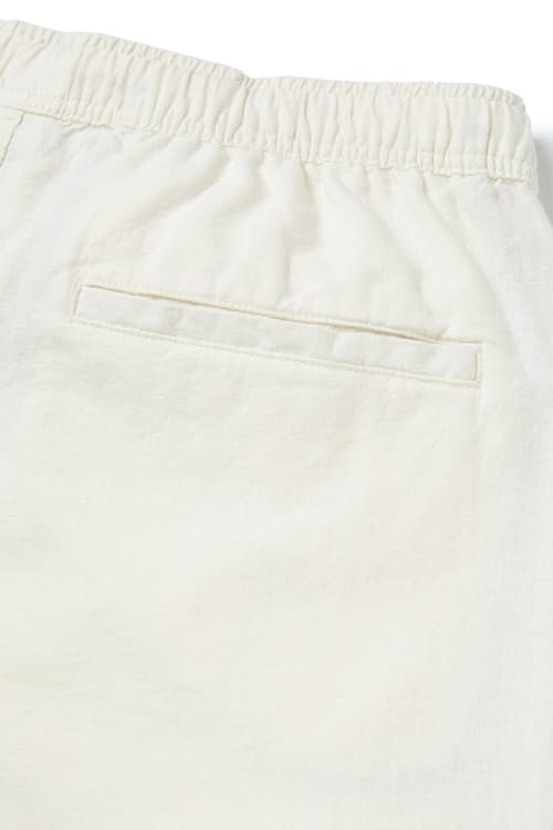 laydown detail image of Isaiah Cotton Linen Local Short - 7"
