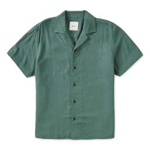 laydown image of Teller Camp Short Sleeve Shirt