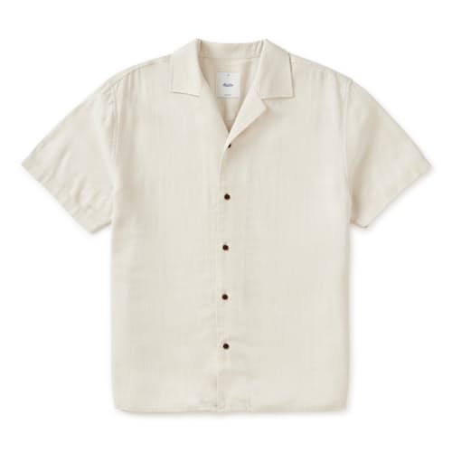 laydown image of Teller Camp Short Sleeve Shirt