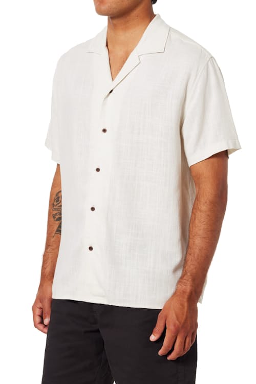on model image of Teller Camp Short Sleeve Shirt
