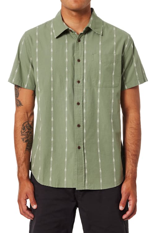 on model image of Zenith Short Sleeve Shirt