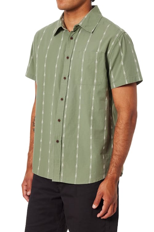 on model image of Zenith Short Sleeve Shirt