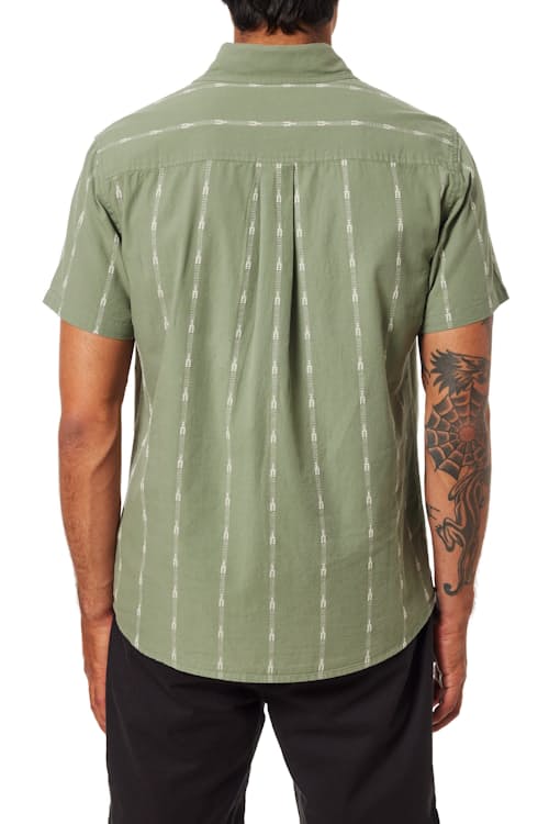 on model image of Zenith Short Sleeve Shirt