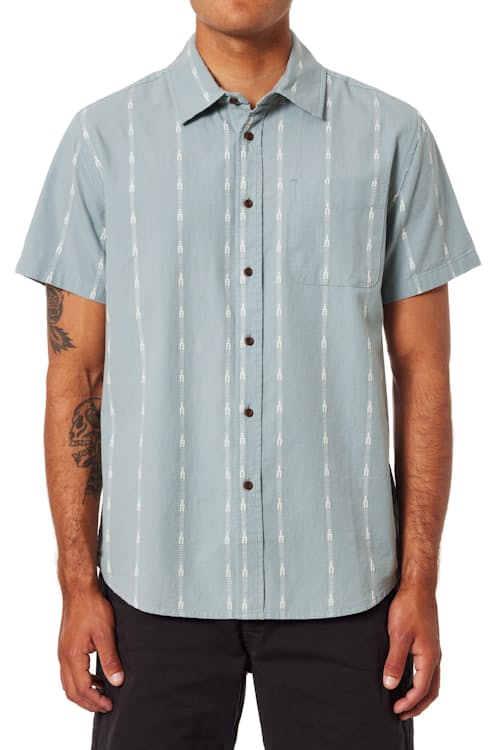 on model image of Zenith Short Sleeve Shirt