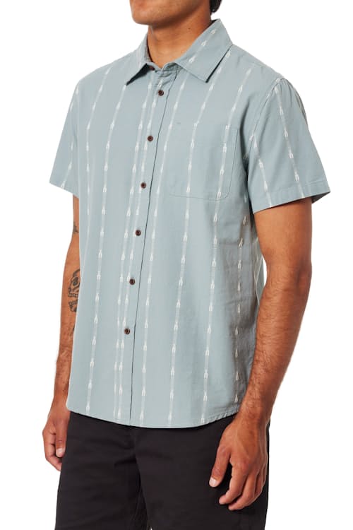on model image of Zenith Short Sleeve Shirt