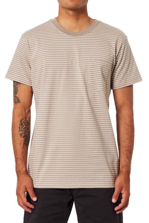 on model image of Finley Pocket T-Shirt