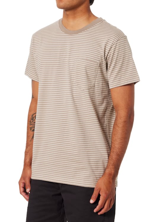 on model image of Finley Pocket T-Shirt
